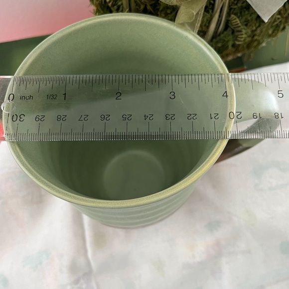 Large Coffee Mug Pottery Style Ribbed World Market - Picture 9 of 9